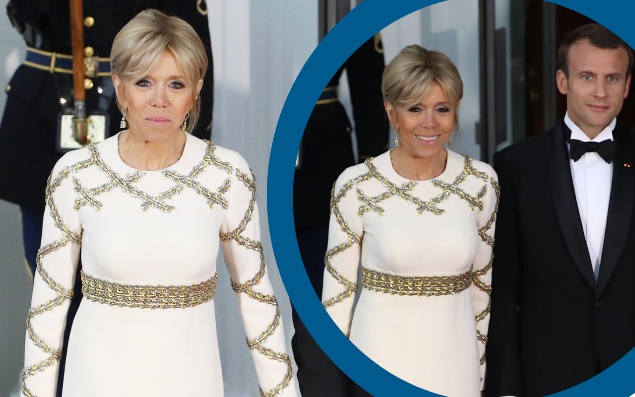 brigitte macron wedding pictures